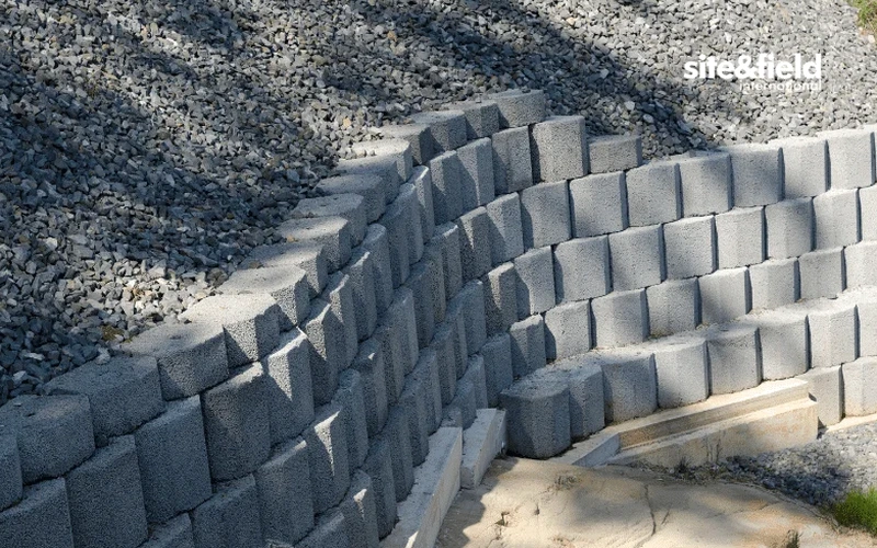 Illustrative image of Retaining wall design in Cardiff